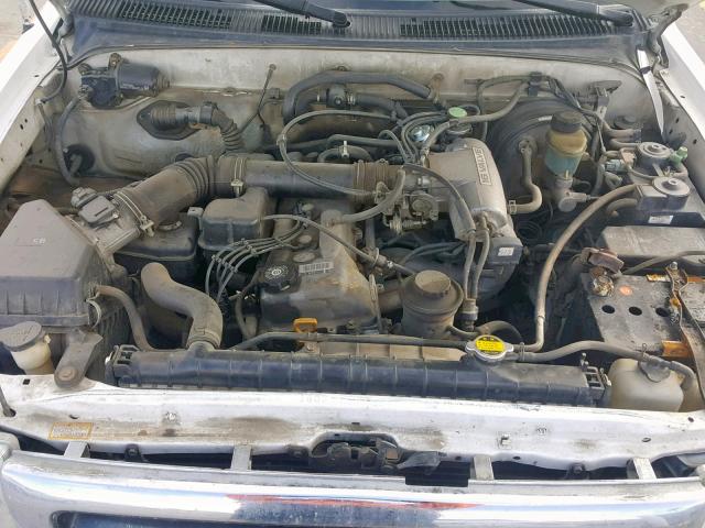 4TAPM62N4XZ478826 - 1999 TOYOTA TACOMA WHITE photo 7