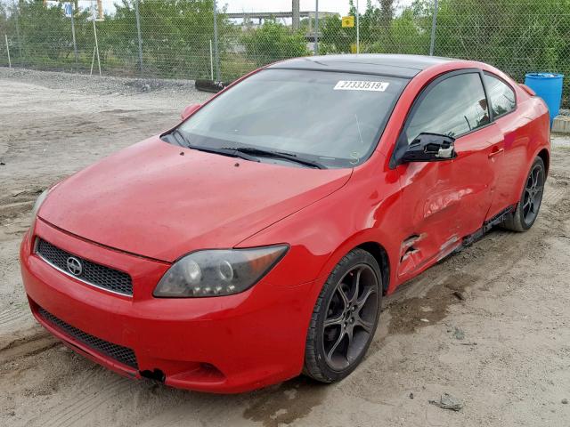 JTKDE167350049755 - 2005 TOYOTA SCION TC წითელი ფოტო 2