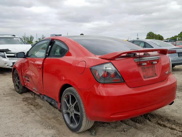 JTKDE167350049755 - 2005 TOYOTA SCION TC წითელი ფოტო 3