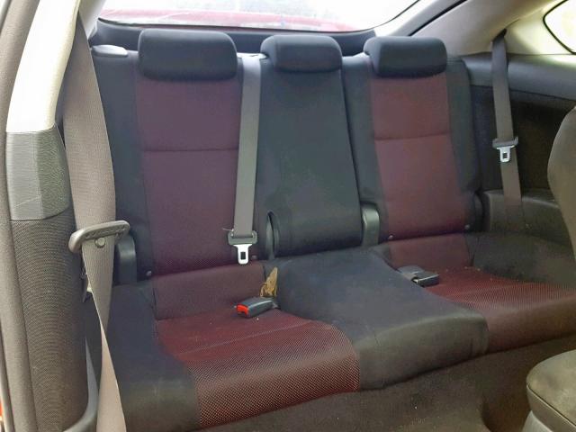 JTKDE167350049755 - 2005 TOYOTA SCION TC წითელი ფოტო 6
