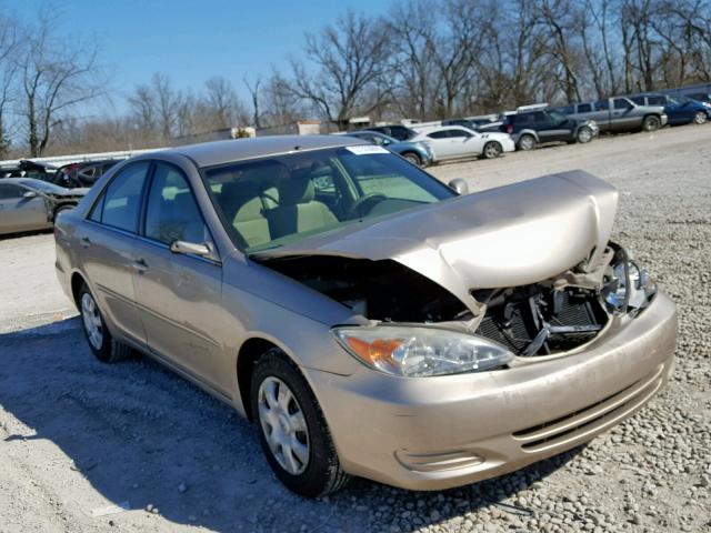 4T1BE32K53U670730 - 2003 TOYOTA CAMRY LE GOLD photo 1