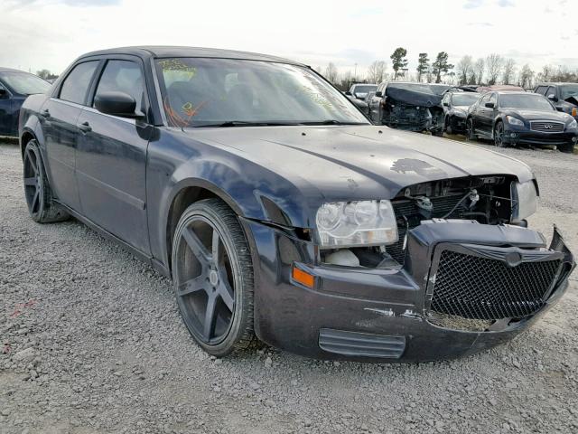 2C3KA43R16H216908 - 2006 CHRYSLER 300 BLACK photo 1