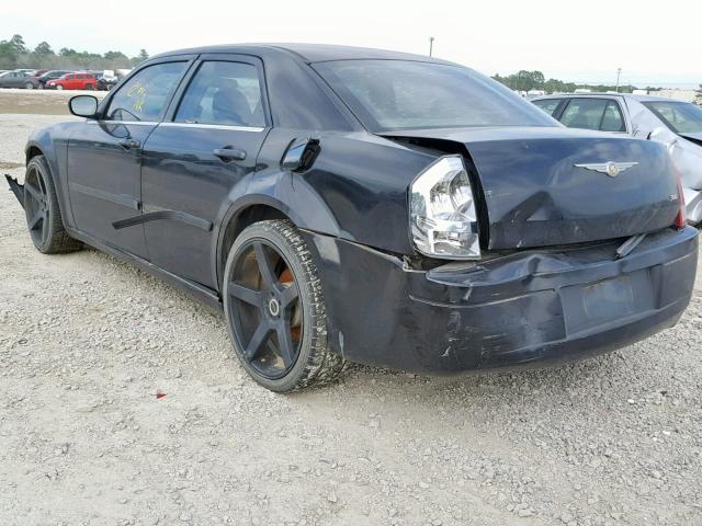 2C3KA43R16H216908 - 2006 CHRYSLER 300 BLACK photo 3