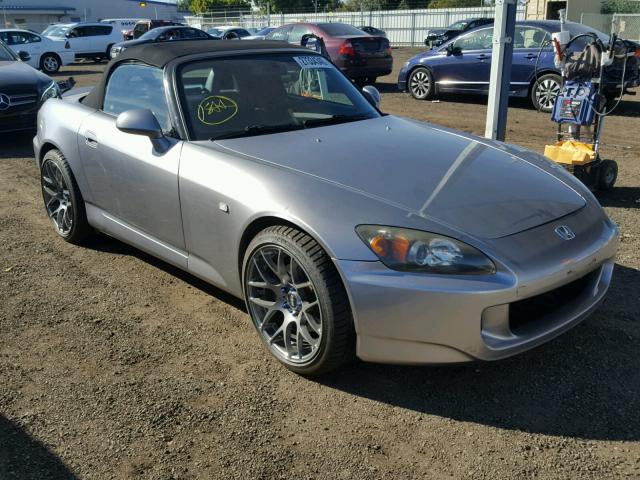 JHMAP21495S006919 - 2005 HONDA S2000 SILVER photo 1