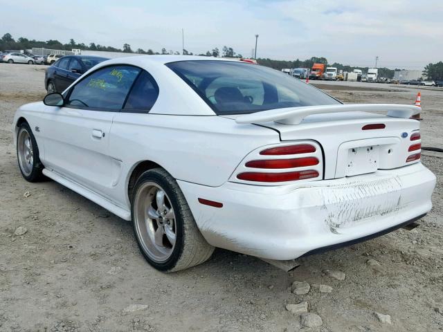 1FALP42T5RF127303 - 1994 FORD MUSTANG GT WHITE photo 3