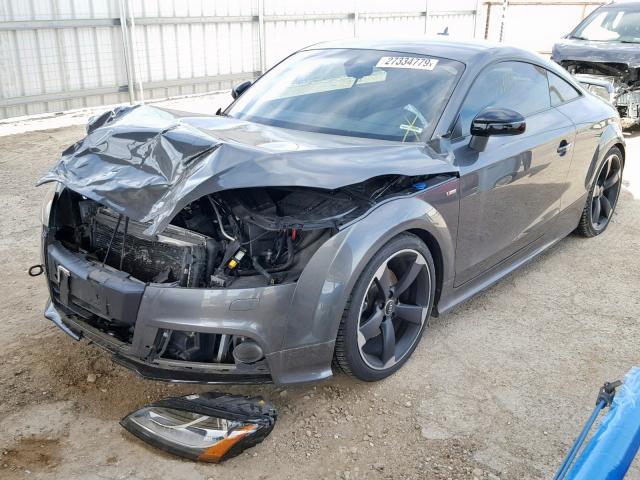 TRUBFAFK6E1001683 - 2014 AUDI TT PREMIUM GRAY photo 2