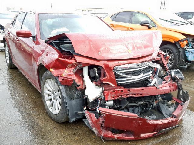 2C3CCAAG3EH157292 - 2014 CHRYSLER 300 RED photo 1