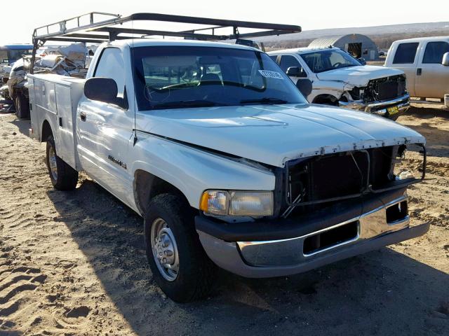 3B6KC26Z91M271028 - 2001 DODGE RAM 2500 WHITE photo 1