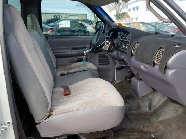 3B6KC26Z91M271028 - 2001 DODGE RAM 2500 WHITE photo 5