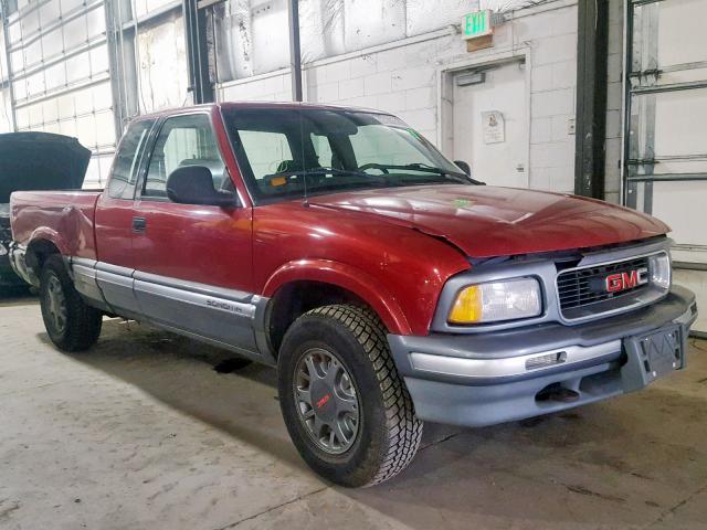 1GTDT19Z7R8531811 - 1994 GMC SONOMA RED photo 1