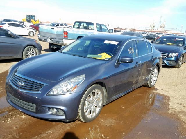 JN1CV6AP7BM305328 - 2011 INFINITI G37 BASE GRAY photo 2