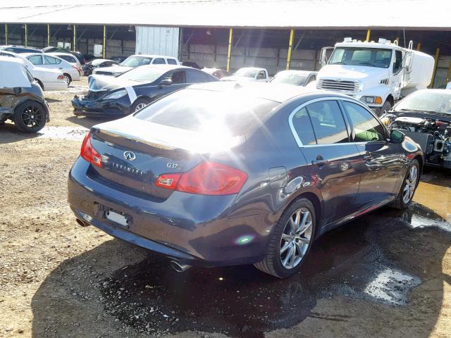 JN1CV6AP7BM305328 - 2011 INFINITI G37 BASE GRAY photo 4