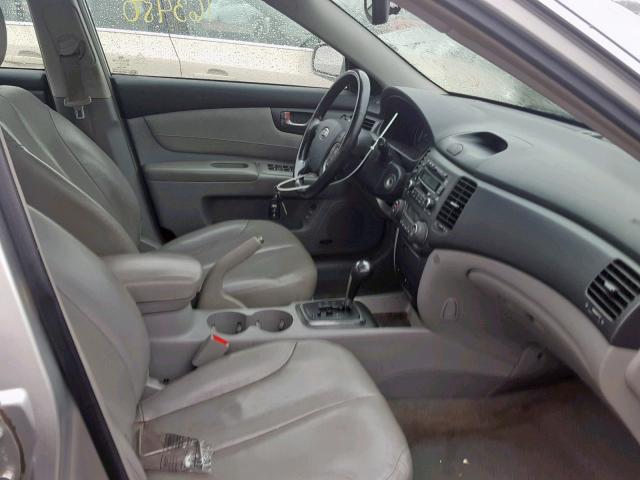 KNAGE124975090653 - 2007 KIA OPTIMA SILVER photo 5