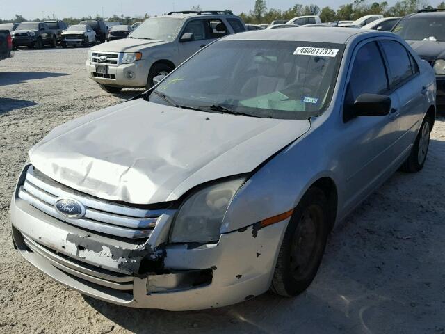 3FAHP06Z59R200251 - 2009 FORD FUSION S SILVER photo 2