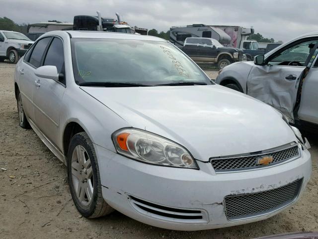 2G1WB5E37G1176670 - 2016 CHEVROLET IMPALA LIM WHITE photo 1