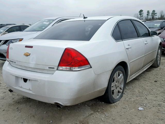 2G1WB5E37G1176670 - 2016 CHEVROLET IMPALA LIM WHITE photo 4