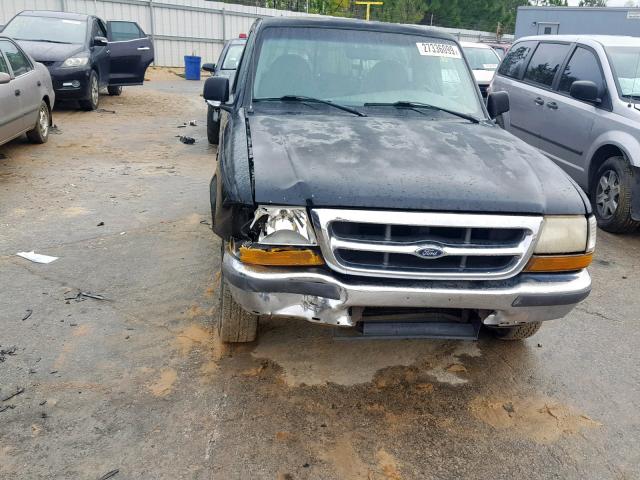 1FTYR10C5WUC97986 - 1998 FORD RANGER BLACK photo 9