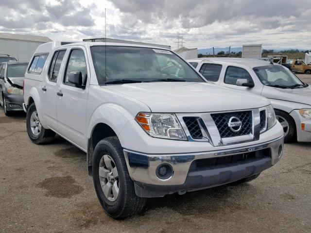 1N6AD07W49C402261 - 2009 NISSAN FRONTIER C WHITE photo 1