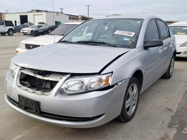 1G8AJ55F17Z151943 - 2007 SATURN ION LEVEL SILVER photo 2