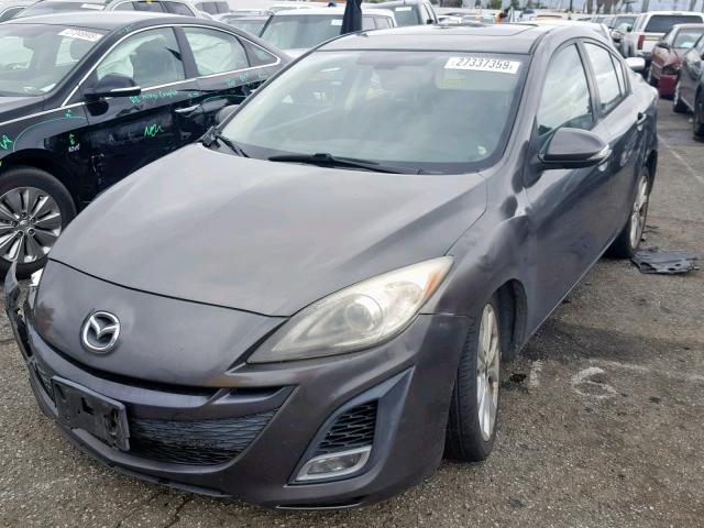 JM1BL1S61A1225112 - 2010 MAZDA 3 S GRAY photo 2