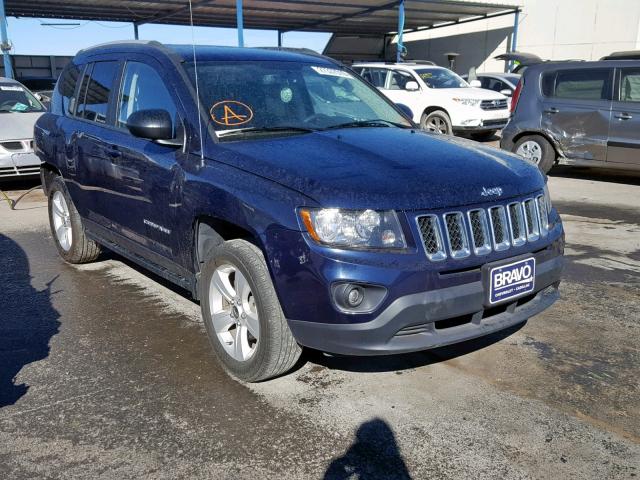 1C4NJDBB5GD733320 - 2016 JEEP COMPASS SP BLUE photo 1