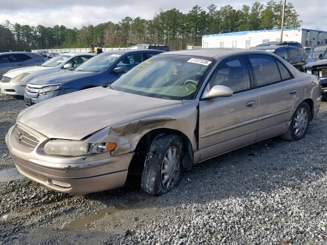 2G4WB55KXY1280968 - 2000 BUICK REGAL LS BEIGE photo 2