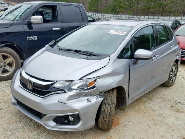 3HGGK5H80JM732399 - 2018 HONDA FIT EX SILVER photo 2