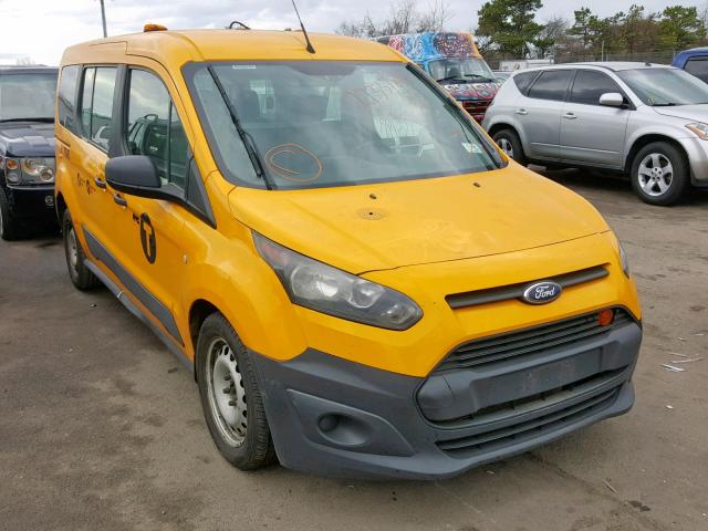 NM0GS9E71E1170367 - 2014 FORD TRANSIT CO YELLOW photo 1