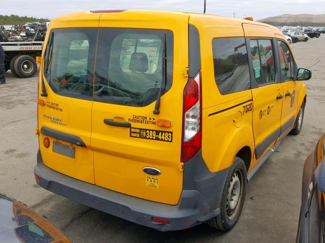 NM0GS9E71E1170367 - 2014 FORD TRANSIT CO YELLOW photo 4