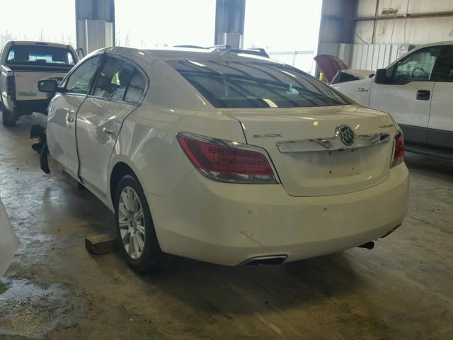 1G4GC5E33DF306176 - 2013 BUICK LACROSSE WHITE photo 3