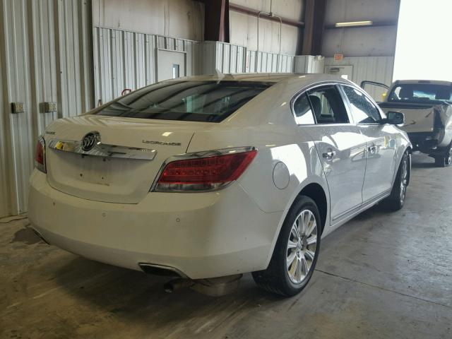 1G4GC5E33DF306176 - 2013 BUICK LACROSSE WHITE photo 4