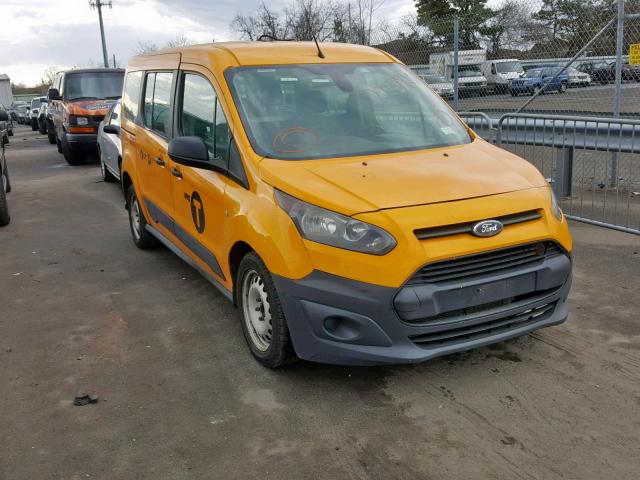 NM0GS9E7XE1170366 - 2014 FORD TRANSIT CO YELLOW photo 1