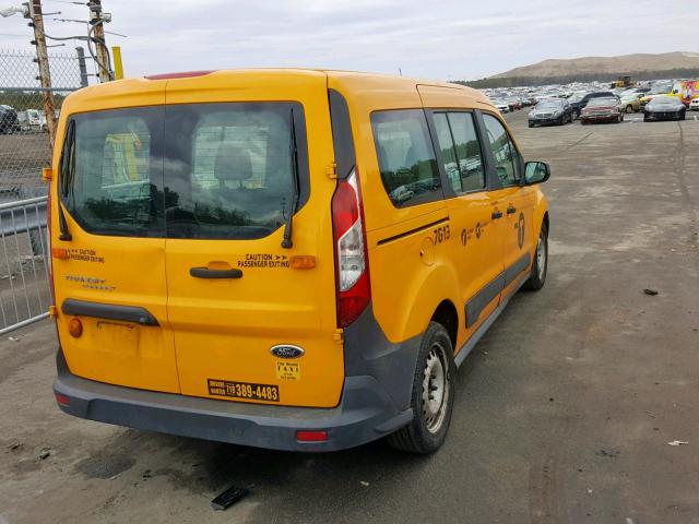 NM0GS9E7XE1170366 - 2014 FORD TRANSIT CO YELLOW photo 4