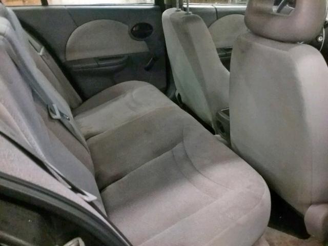 1G8AG52F05Z101745 - 2005 SATURN ION LEVEL BLACK photo 6