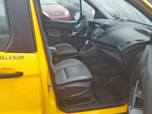 NM0GS9E78E1169264 - 2014 FORD TRANSIT CO YELLOW photo 5