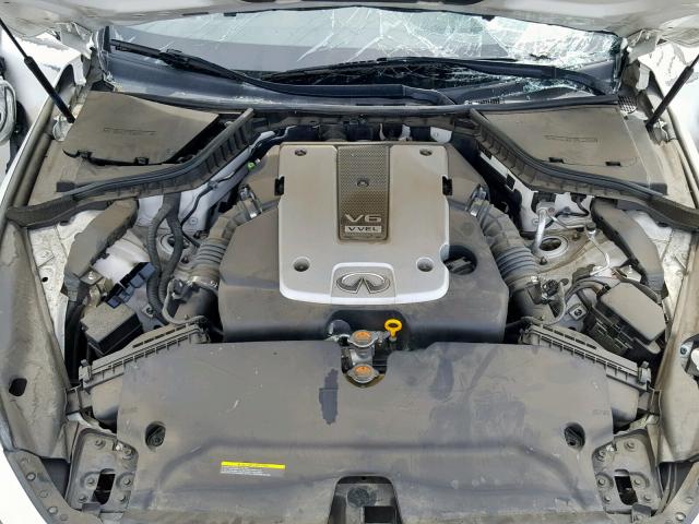 JN1BV7AP0FM348111 - 2015 INFINITI Q50 BASE WHITE photo 7