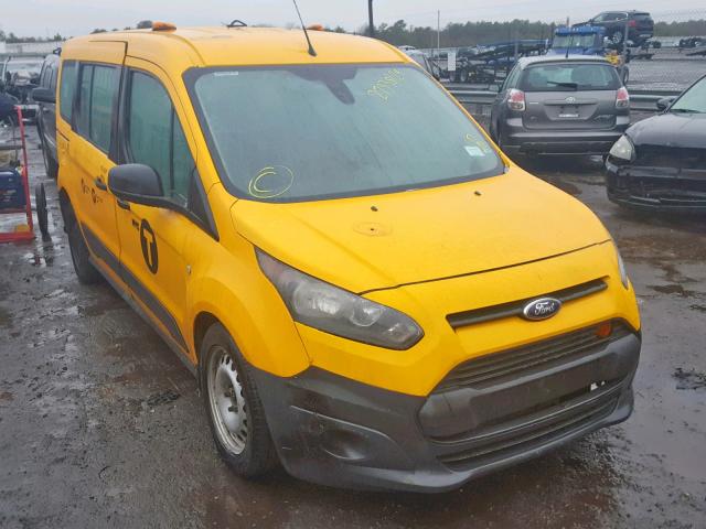 NM0GS9E77E1168218 - 2014 FORD TRANSIT CO YELLOW photo 1