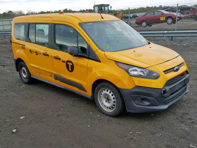 NM0GS9E73E1170368 - 2014 FORD TRANSIT CO YELLOW photo 1