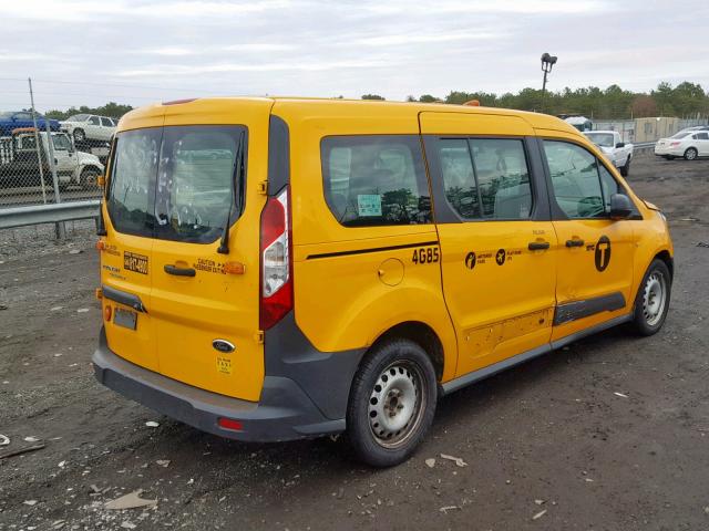 NM0GS9E73E1170368 - 2014 FORD TRANSIT CO YELLOW photo 4