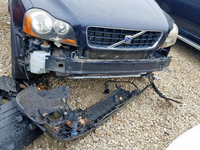 YV1CZ911551169134 - 2005 VOLVO XC90 T6 BLUE photo 9