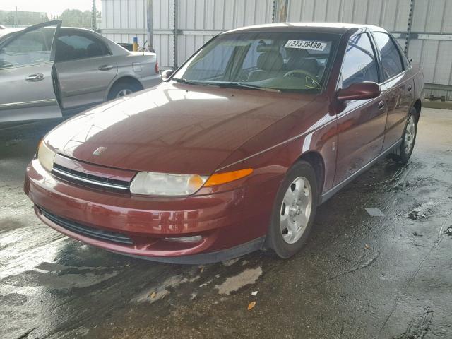 1G8JW52R7YY603143 - 2000 SATURN LS2 MAROON photo 2