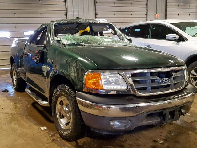 2FTRF07204CA27680 - 2004 FORD F-150 HERI GREEN photo 1