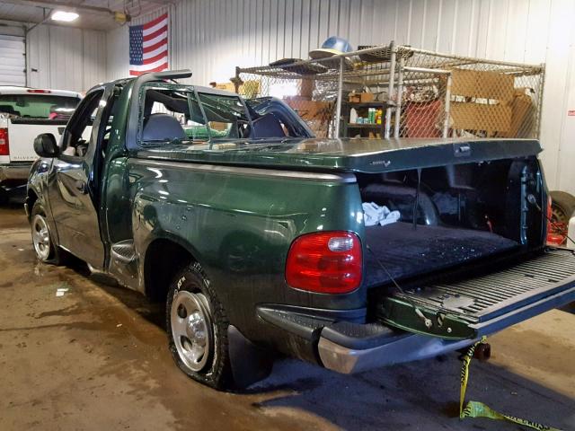 2FTRF07204CA27680 - 2004 FORD F-150 HERI GREEN photo 3