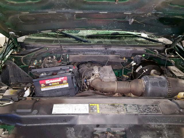 2FTRF07204CA27680 - 2004 FORD F-150 HERI GREEN photo 7