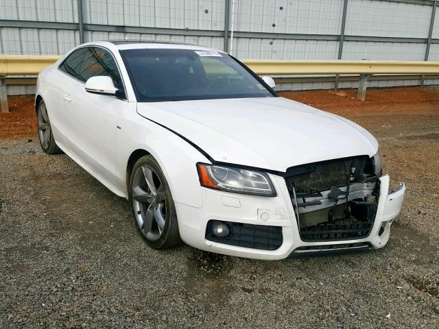 WAUDK78T39A011758 - 2009 AUDI A5 QUATTRO WHITE photo 1