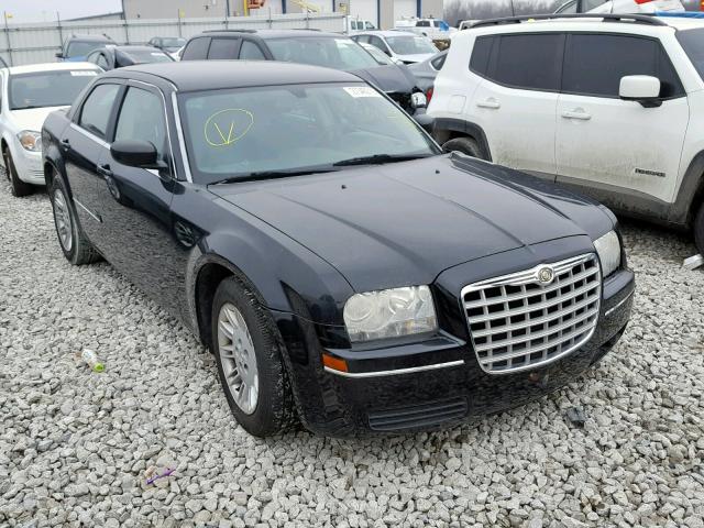 2C3KA43R96H282218 - 2006 CHRYSLER 300 BLACK photo 1