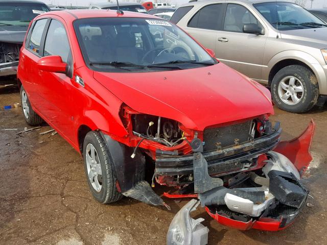 KL2TD66E19B654498 - 2009 PONTIAC G3 RED photo 1