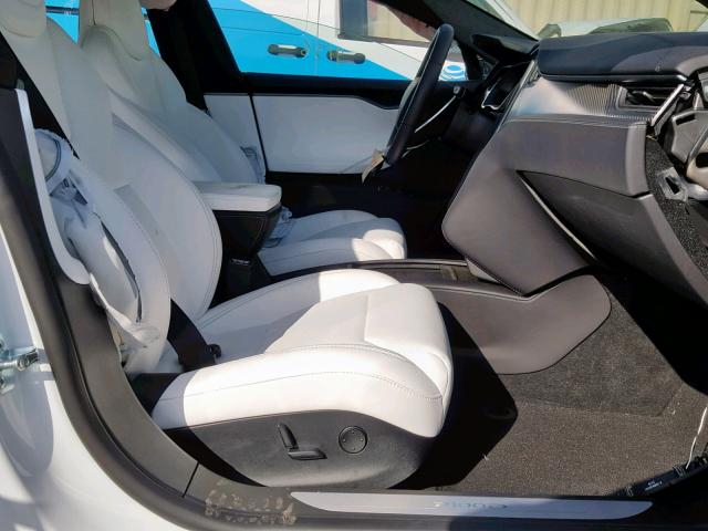 5YJSA1E43JF271449 - 2018 TESLA MODEL S Սպիտակ լուսանկար 5