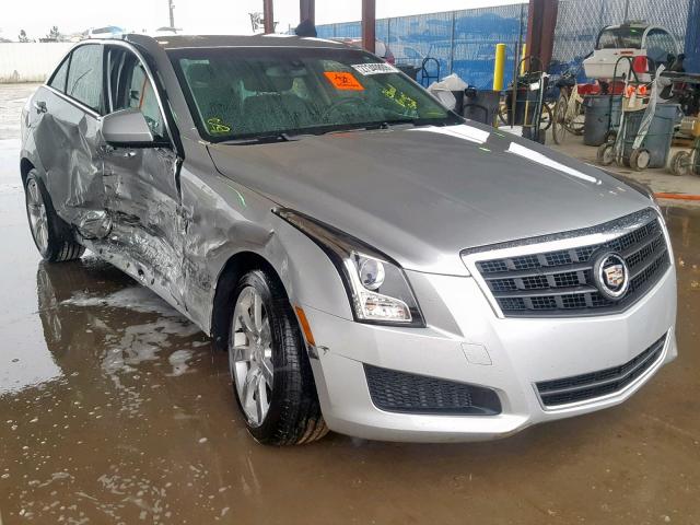 1G6AA5RA6E0159612 - 2014 CADILLAC ATS SILVER photo 1