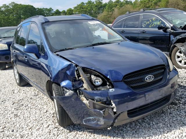 KNAFG526077050383 - 2007 KIA RONDO LX BLUE photo 1